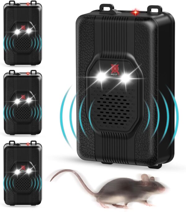 Ultrasonic Rodent Repellent for Cars and Indoor